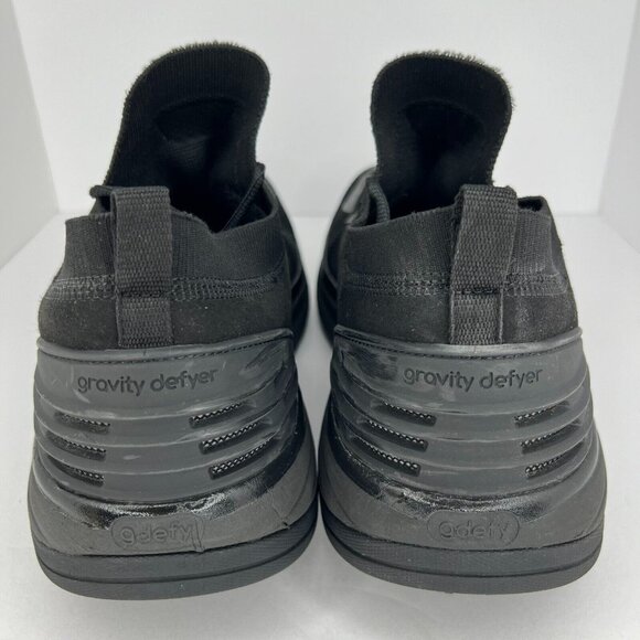 Gravity Defyer Size15 Gdefy Mens Black Mateem Mesh Lace Up Cross Training Shoes - Picture 5 of 10